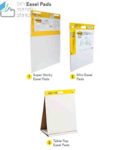 Contoh Alat Perlengkapan Kantor merk 3M Post-it , Gambar Produk 3M Post-it 559SS Super Sticky Easel Pads 635x760mm 30 Sheets harga 294500 di Toko Peralatan Sekolah Murah