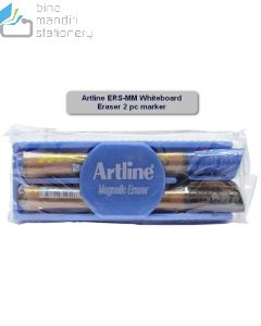 Katalog brosur image atk Penghapus Papan Tulis Whiteboard misalnya Artline ERS-MM Whiteboard Eraser 2 pc marker Penghapus Papan Tulis Free Dua Spidol