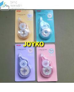 Foto Pita Koreksi Tipex Roll Penghapus Tulisan Joyko Correction Tape CT-522PTL merek Joyko
