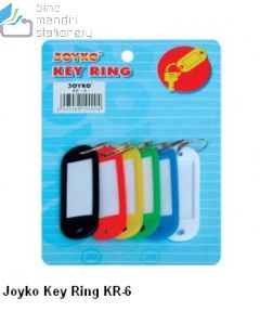 Gambar Joyko Key Ring KR-6 Label Tag Gantungan Kunci merek Joyko