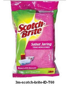 Katalog alat-alat kantor 3M Scotch Brite,  3M Scotch Brite Sabut Jaring Basic harga normal 6000 di Supplier Alat Tulis Bina Mandiri Stationery