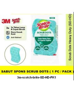 Katalog alat-alat kantor 3M Scotch Brite,  3M Scotch Brite Scrub Dots HD harga normal 11500 di Supplier Alat Tulis Bina Mandiri Stationery