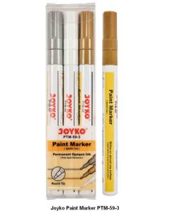 Spidol Paint Marker Joyko PTM-59-3 di Toko Bina Mandiri Stationery - Distributor Perlengkapan Sekolah dan Kantor